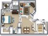 One Bedroom One Bath